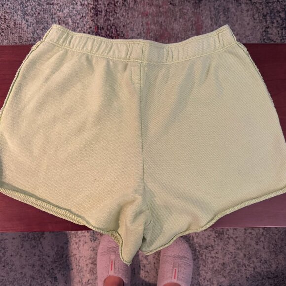 Aerie High Waisted Beach Party Short in Lime Green | Size M - Picture 3 of 4